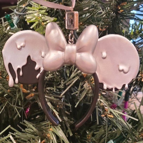 Disney Parks Minnie Mouse Ear Headband Sketchbook Ornament – Disney100 - Picture 1 of 2